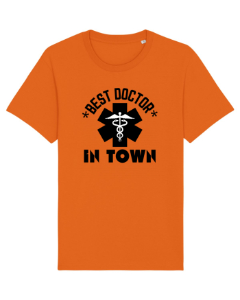Best Doctor In Town Bright Orange