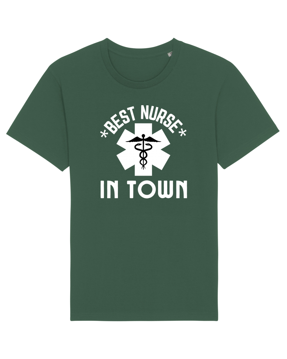 Tricou mânecă scurtă Unisex Rocker Bottle Green