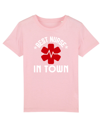 Best Nurse In Town Cotton Pink
