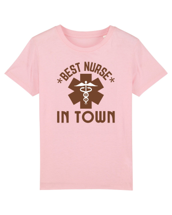 Best Nurse In Town Cotton Pink