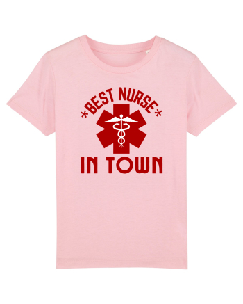 Best Nurse In Town Cotton Pink
