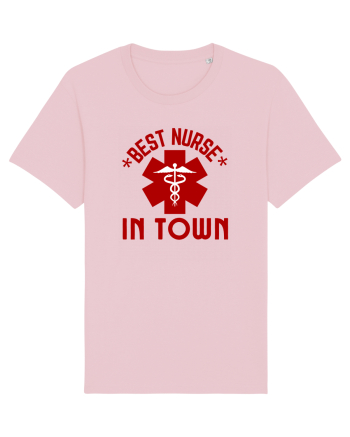 Best Nurse In Town Cotton Pink