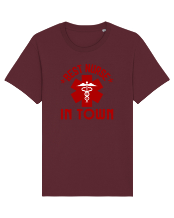 Best Nurse In Town Burgundy