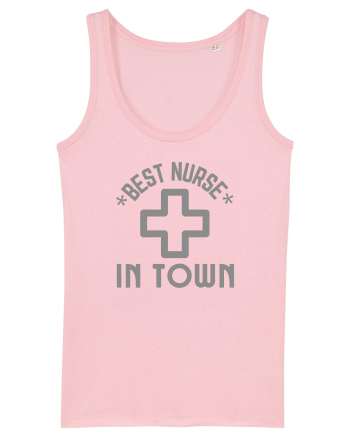 Best Nurse In Town Cotton Pink