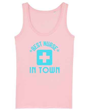 Best Nurse In Town Cotton Pink