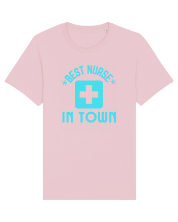Best Nurse In Town Cotton Pink
