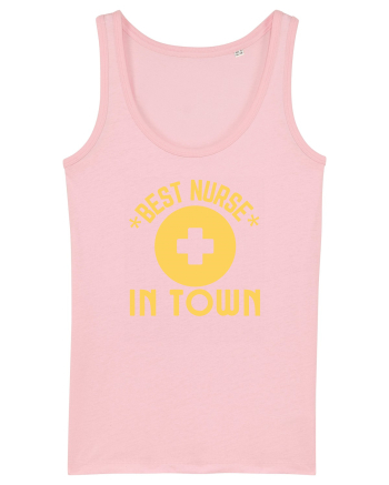 Best Nurse In Town Cotton Pink