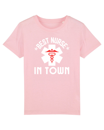 Best Nurse In Town Cotton Pink