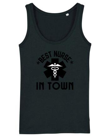 Best Nurse In Town Black