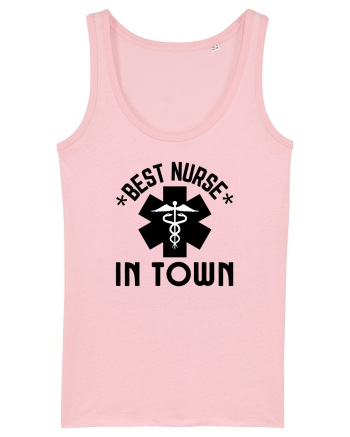Best Nurse In Town Cotton Pink
