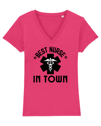 Best Nurse In Town Raspberry