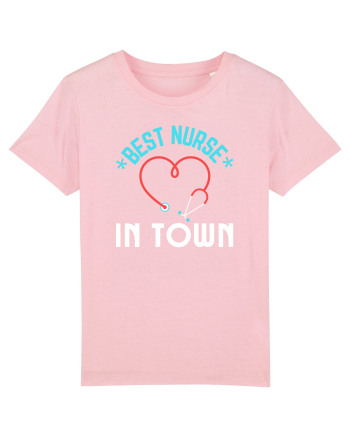 Best Nurse In Town Cotton Pink