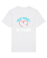 Best Nurse In Town Tricou mânecă scurtă Unisex Rocker