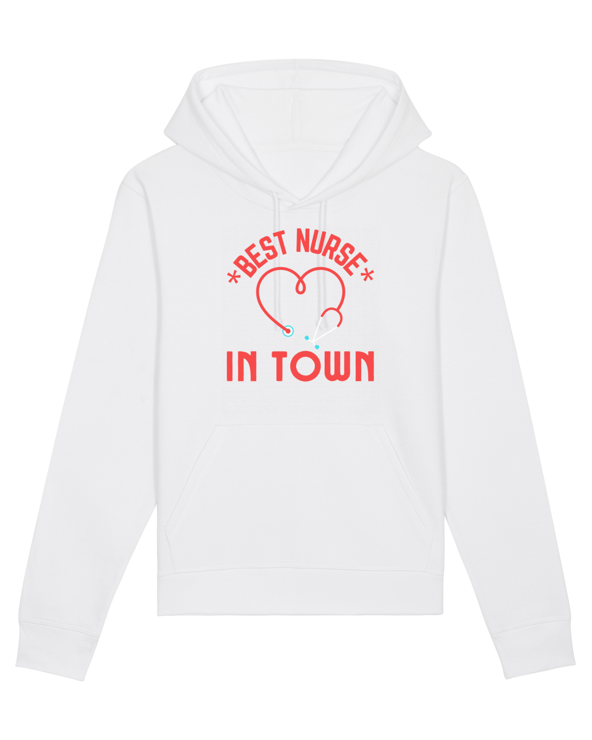 Hanorac Unisex Drummer White