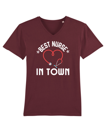 Best Nurse In Town Burgundy