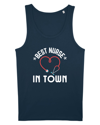 Best Nurse In Town Navy