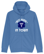 Best Nurse In Town Hanorac cu fermoar Unisex Connector