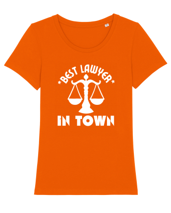 Best Lawyer In Town  Bright Orange