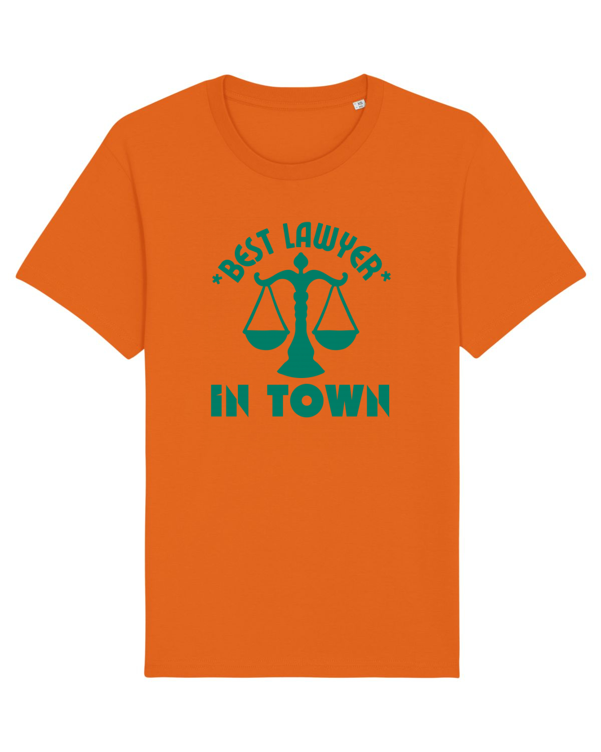 Tricou mânecă scurtă Unisex Rocker Bright Orange