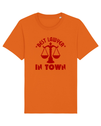 Best Lawyer In Town  Bright Orange