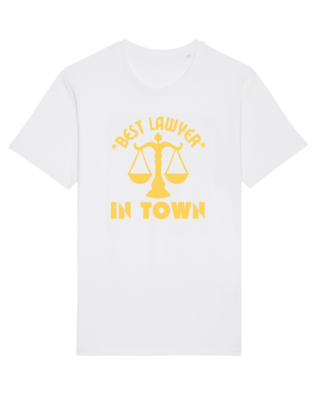 Tricou mânecă scurtă Unisex Rocker White