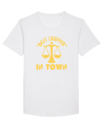 Best Lawyer In Town  Tricou mânecă scurtă guler larg Bărbat Skater