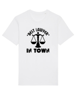 Best Lawyer In Town  Tricou mânecă scurtă Unisex Rocker