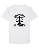 Best Lawyer In Town  Tricou mânecă scurtă guler larg Bărbat Skater
