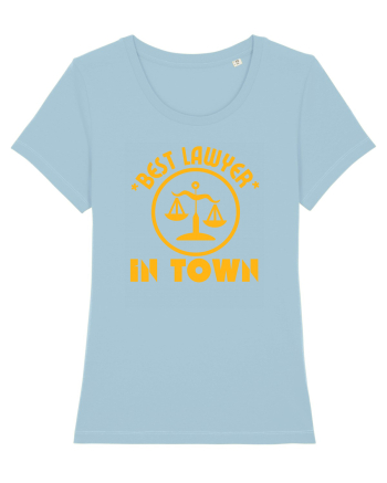 Best Lawyer In Town  Sky Blue