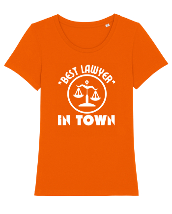 Best Lawyer In Town  Bright Orange
