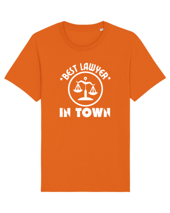 Best Lawyer In Town  Bright Orange