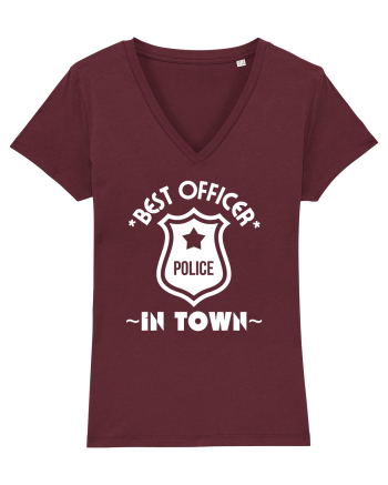 Best Police Office In Town Burgundy
