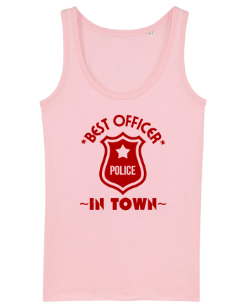 Best Police Office In Town Cotton Pink
