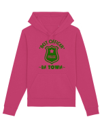 Best Police Office In Town Hanorac Unisex Drummer