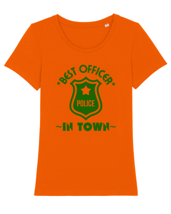 Best Police Office In Town Bright Orange
