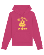 Best Police Office In Town Hanorac Unisex Drummer