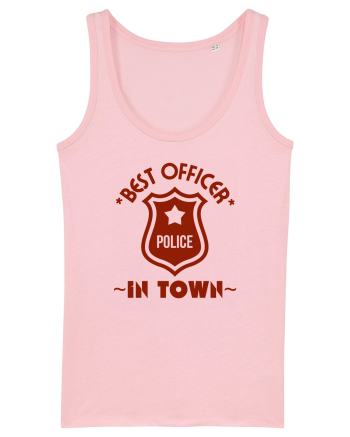 Best Police Office In Town Cotton Pink