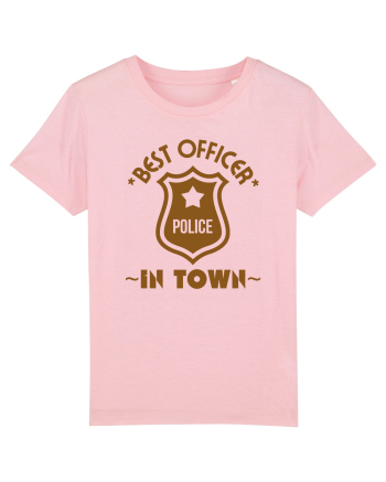 Best Police Office In Town Cotton Pink