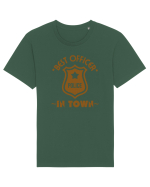Best Police Office In Town Tricou mânecă scurtă Unisex Rocker