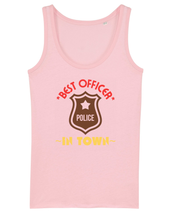 Best Police Office In Town Cotton Pink