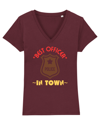 Best Police Office In Town Burgundy