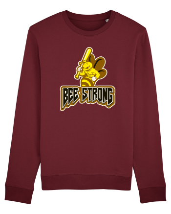 Bee Strong Burgundy