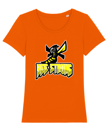 Bee Strong Bright Orange