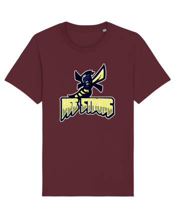 Bee Strong Burgundy