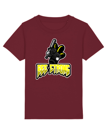 Bee Strong Burgundy