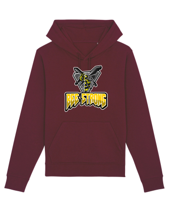 Bee Strong Burgundy
