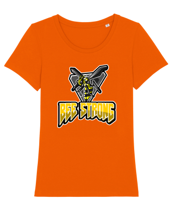 Bee Strong Bright Orange