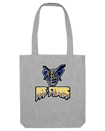 Bee Strong Heather Grey