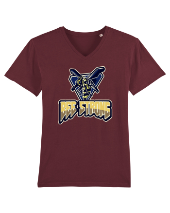 Bee Strong Burgundy