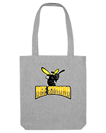 Bee Strong Heather Grey